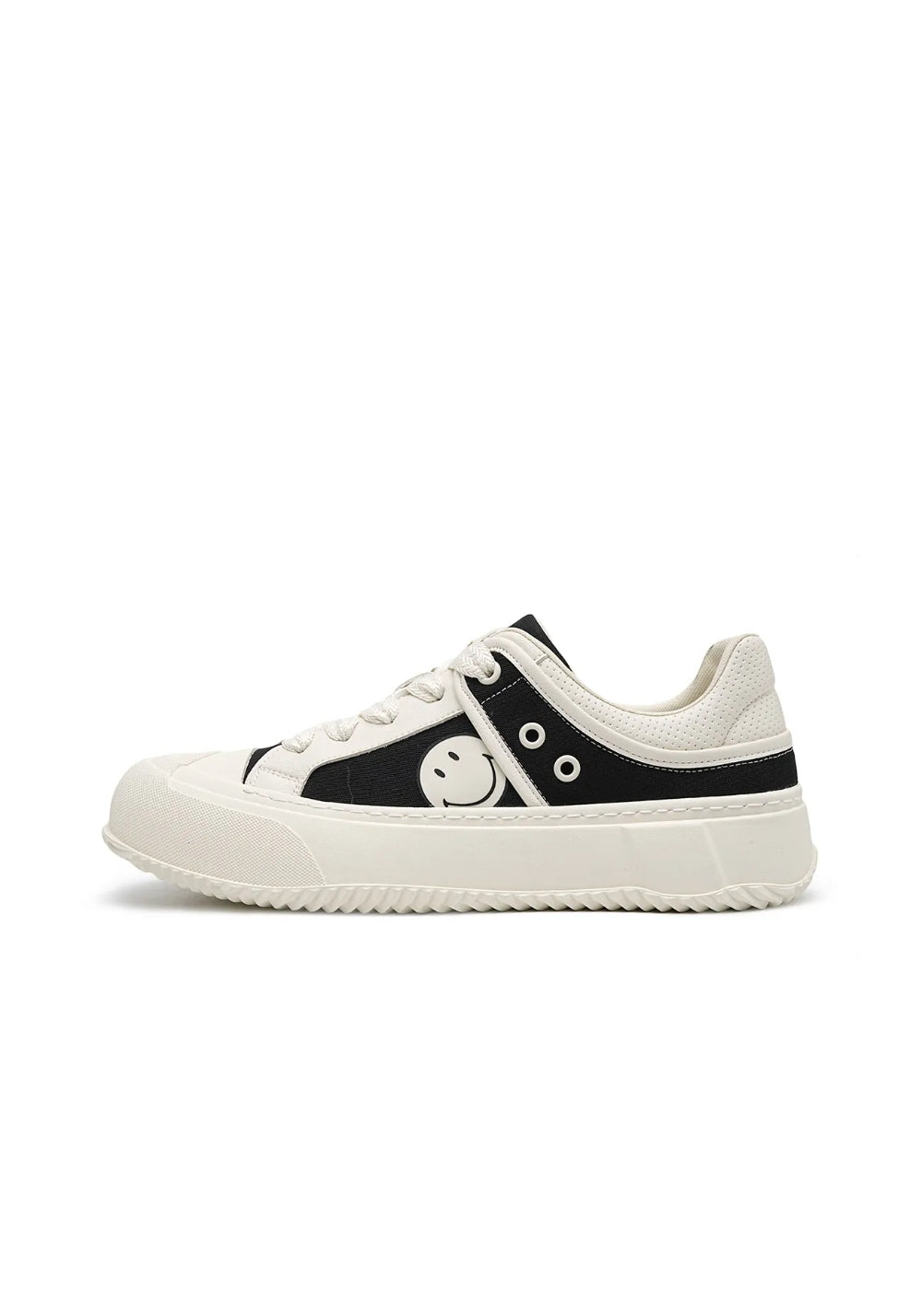 SMILEY丨Split Leather-Fabric Canvas Shoes - PSYLOS 1, SMILEY丨Split Leather-Fabric Canvas Shoes, Canvas Sneakers, SMILEY•JAPAN, PSYLOS 1